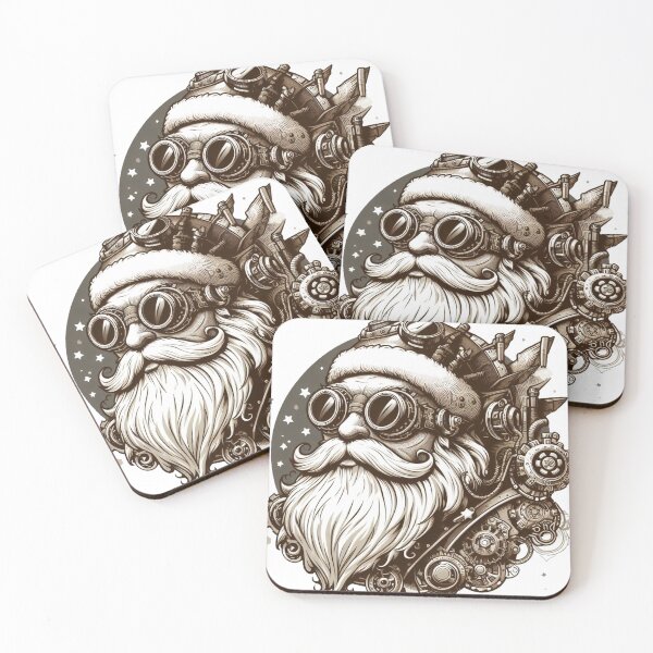 Item preview, Gearhead Santa Steampunk designed and sold by organicgal.