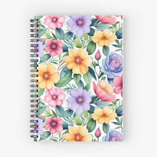 Item preview, No.4 Flowers wonderland seamless water colour designed and sold by savediyhm.