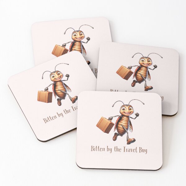 Item preview, Bitten by the Travel Bug (for Him) designed and sold by NAFDesigns.