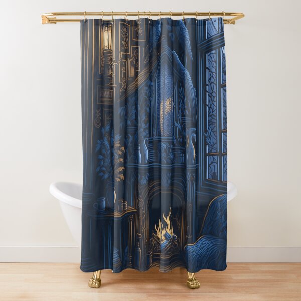 Harry Potter, Hogwarts Crest - Full Color Shower Curtain