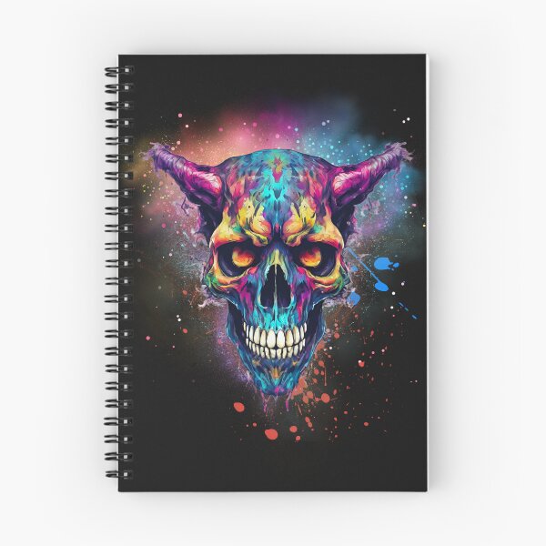 Item preview, Colorful skull designed and sold by RosaArte.
