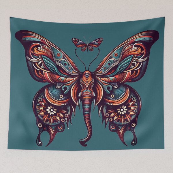 Item preview, African Elephant Butterfly designed and sold by ComputerContent.