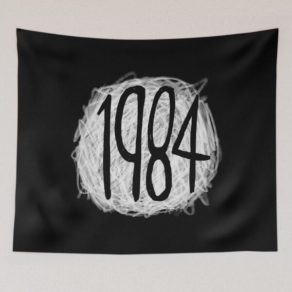 Item preview, 1984 Year, Birthday or Orwell 1984 designed and sold by badlydrawnbabe.