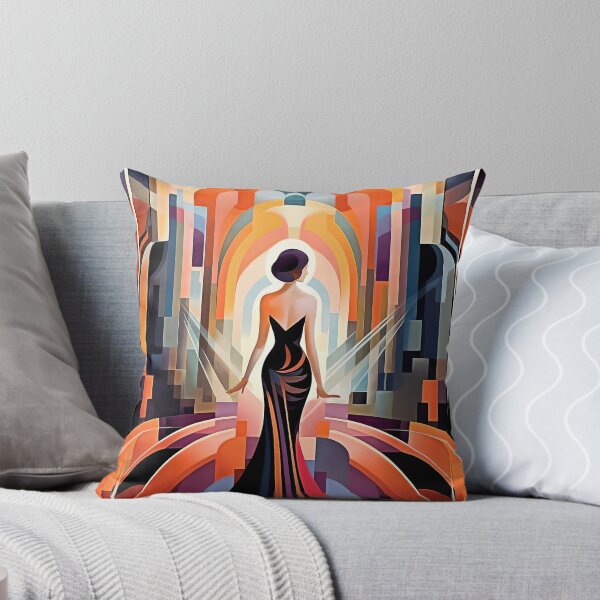 Item preview, Vintage Art Deco Poster with female figure designed and sold by Lefteris Betsis.