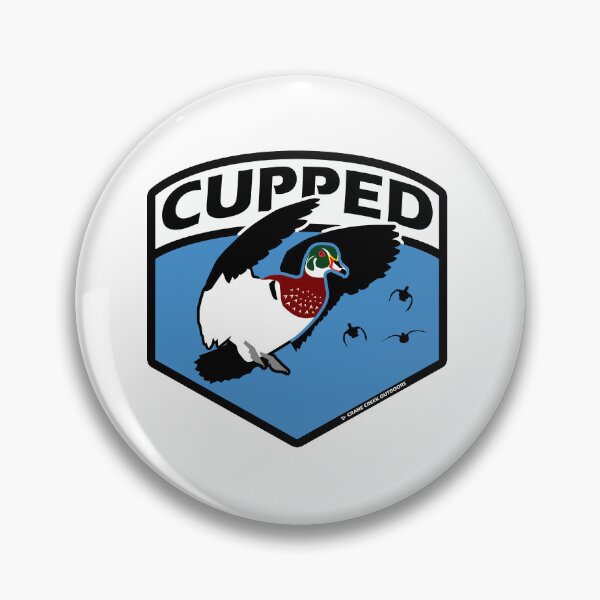 Item preview, Cupped Wood Duck Shield designed and sold by CraneCreek.