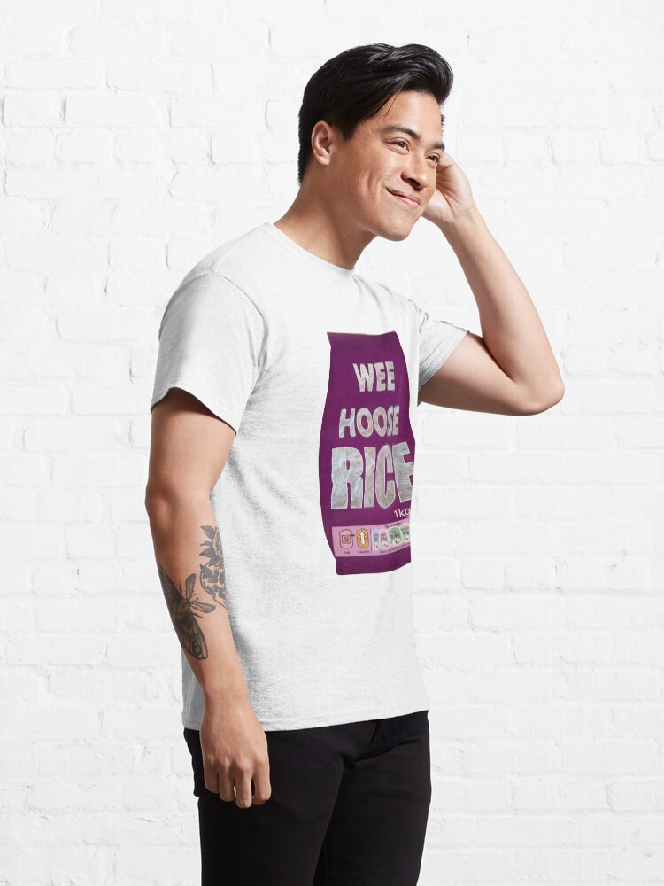 Alternate view of Wee Hoose Rice Funny Kevin Bridges Scottish Scotland Classic T-Shirt