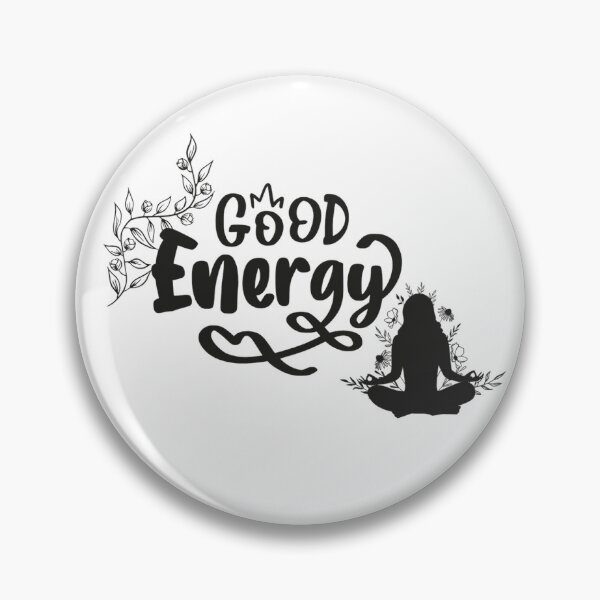 Item preview, Motivation Good Energy in Black designed and sold by WildBeauty.