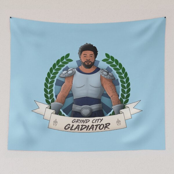 Item preview, Grind City Gladiator - Marcus Smart - Memphis Basketball designed and sold by sportsign.