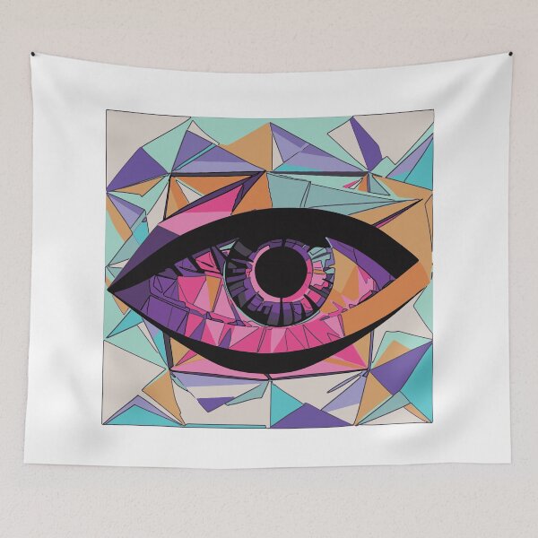 Item preview, Mosaic Trippy Eye designed and sold by myghail.