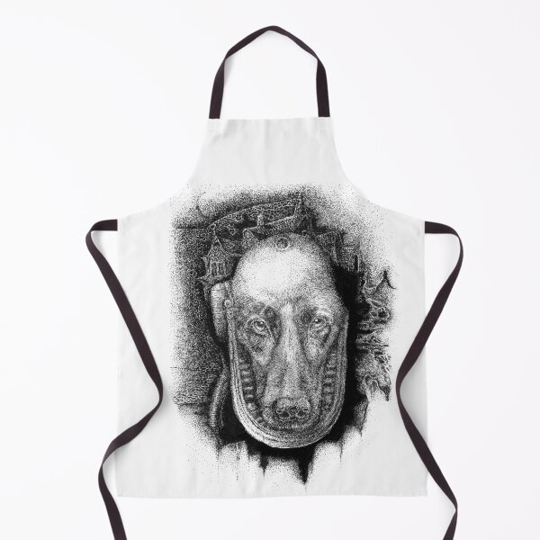 Item preview, dog in the space - artistic drawing designed and sold by Marcin Glawdel.