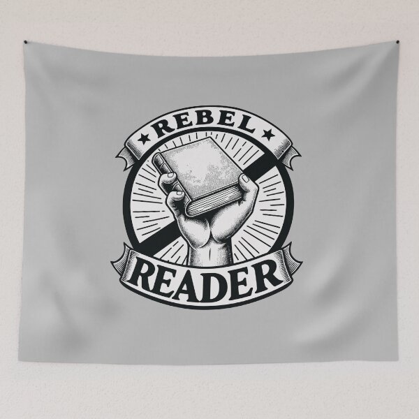Item preview, Rebel Reader Books Librarian Teacher Book Lover  designed and sold by ArtMeetsPizza.