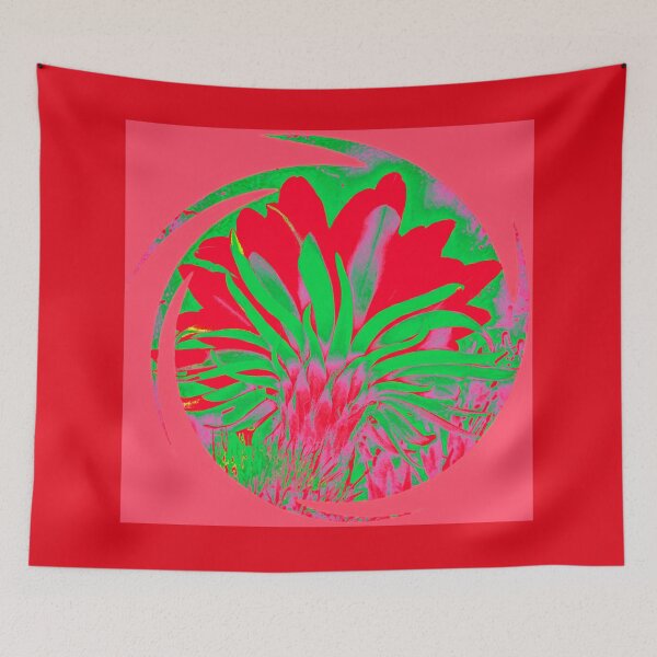Item preview, Whimsical Boho Chic abstract Cactus flower by Iritof designed and sold by iritof.