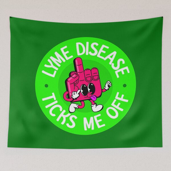 Item preview, Lyme Disease Ticks Me Off - Lyme Disease Awareness designed and sold by Picket Club.