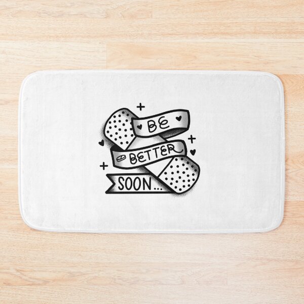 Item preview, Tattoo style bandaid sticking plaster Be better soon designed and sold by jazzydevil.