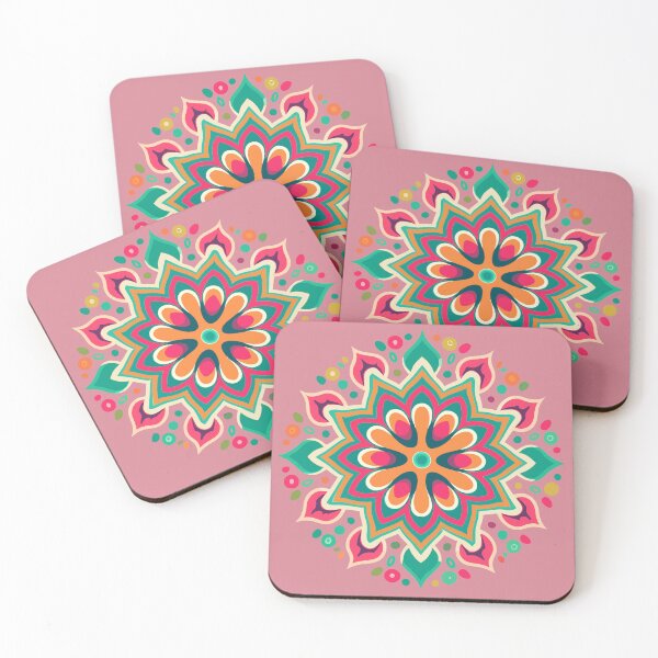 Artikelvorschau, Florales Rangoli-Design entworfen und verkauft von Jollys-ArtShop.