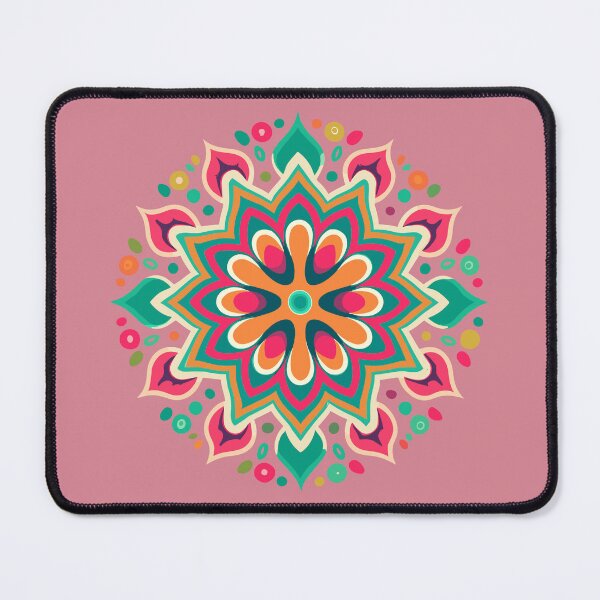 Item preview, Floral Rangoli Design designed and sold by Jollys-ArtShop.