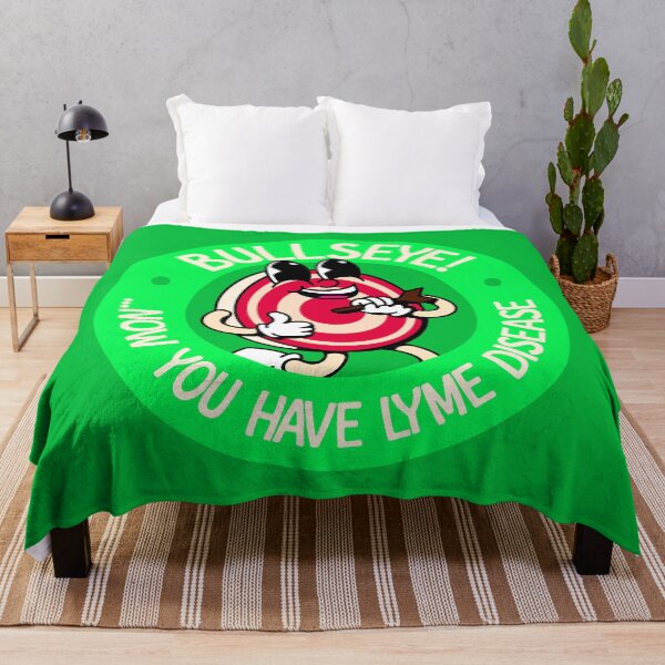 Item preview, Bullseye! Now You Have Lyme Disease - Lyme Disease Awareness designed and sold by Picket Club.