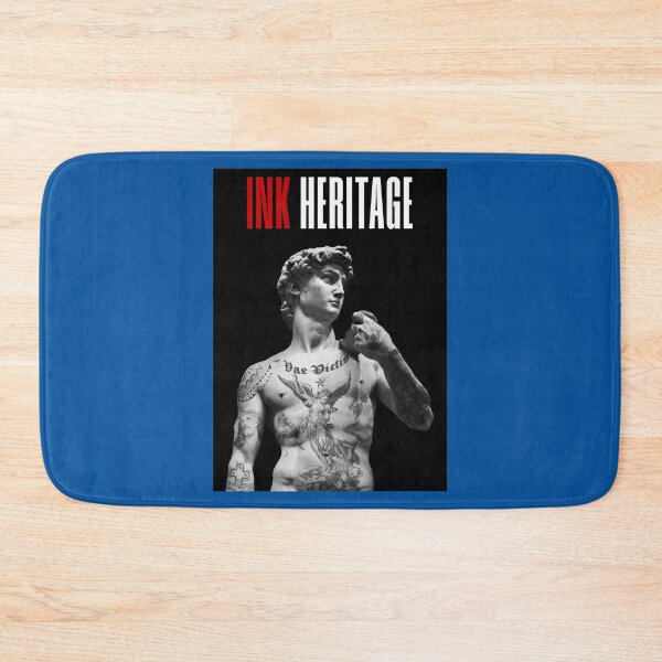 Item preview, Ink Heritage | Tattooed David Body Statue - Tattooed Statue Of David  designed and sold by MadeByRobots.