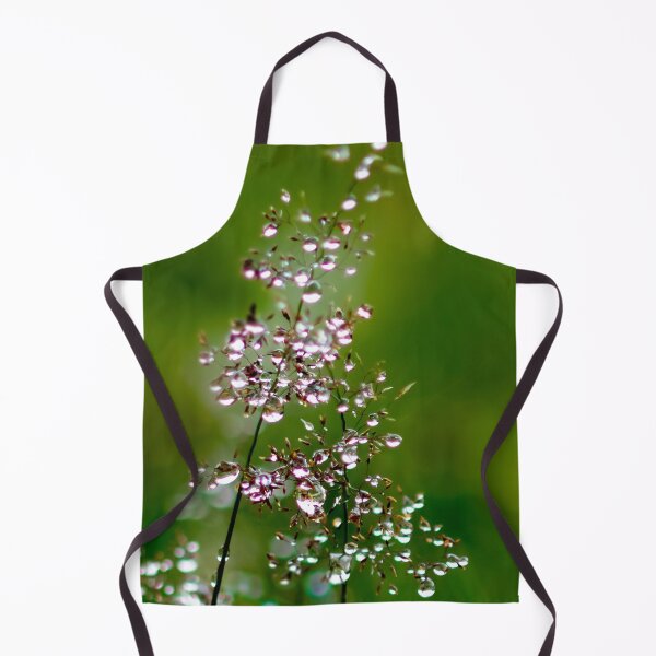 Item preview, Grasses with raindrops designed and sold by Katja LebenFreude.