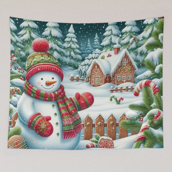 Item preview, Christmas Snowman designed and sold by Myra365Art.