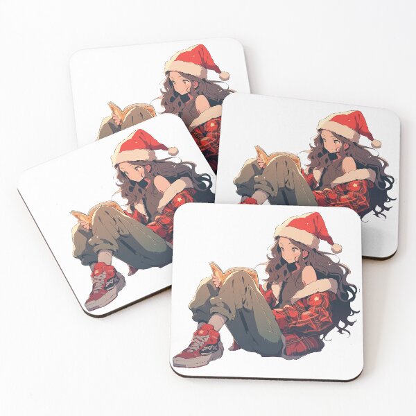 Item preview, The Christmas Lofi Girl Reading Book - Reading Cartoon Characters designed and sold by Ordinary Life Works.