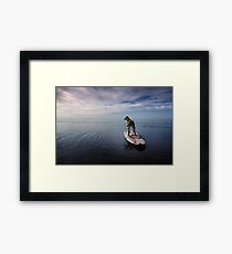 Owning the day Framed Print