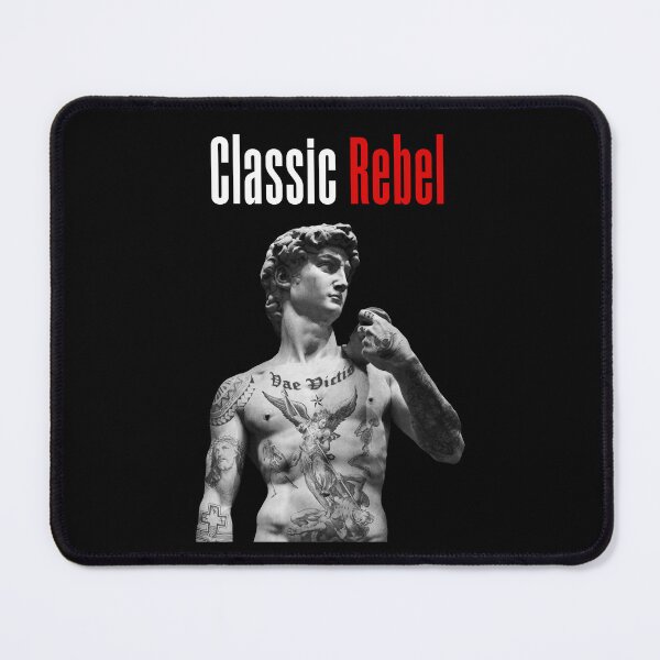 Item preview, Classic Rebel | Tattooed David Body Statue - Tattooed Statue Of David  designed and sold by MadeByRobots.