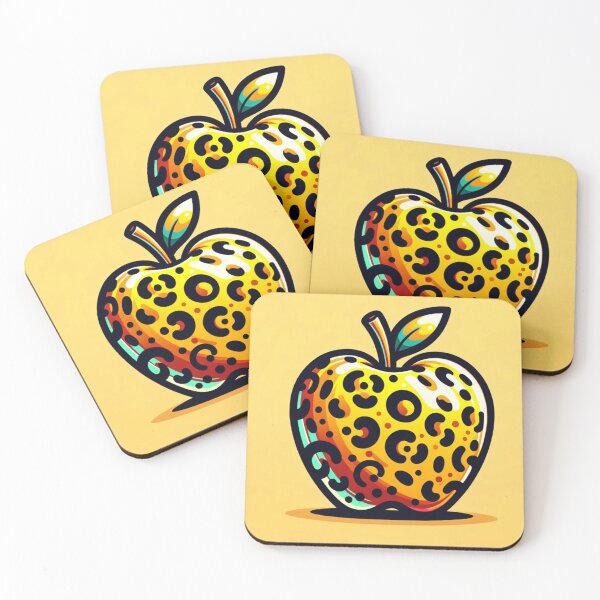 Item preview, Leopard Apple  designed and sold by CharmStudio.