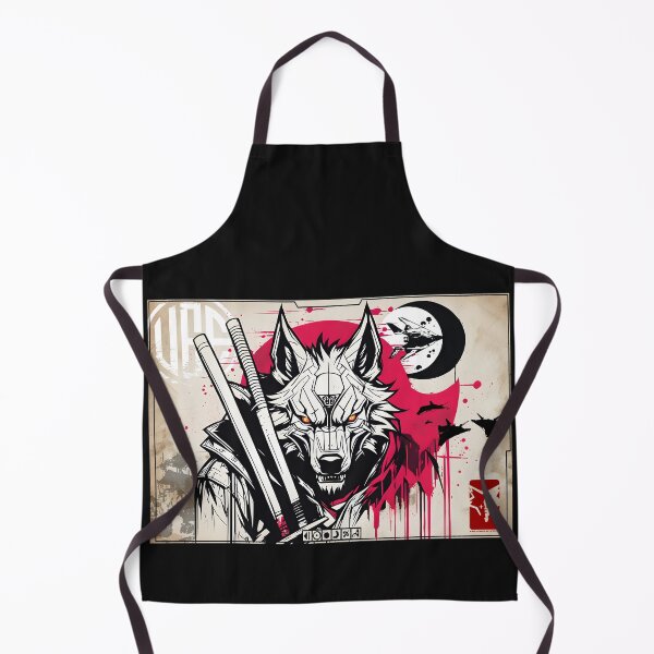Item preview, WOLF AND KATANAS designed and sold by Association AREMIS DEFENSE FORCE.