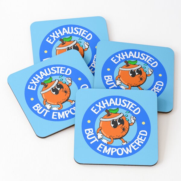 Item preview, Exhausted But Empowered - Chronic Fatigue Syndrome Awareness designed and sold by Picket Club.