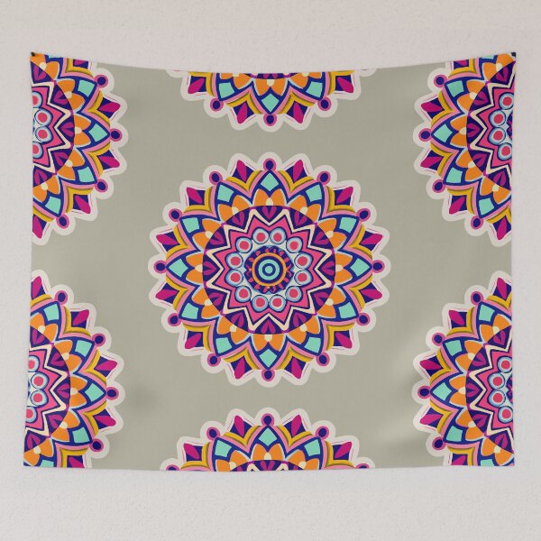 Item preview, Traditional Rangoli Design Art designed and sold by Jollys-ArtShop.