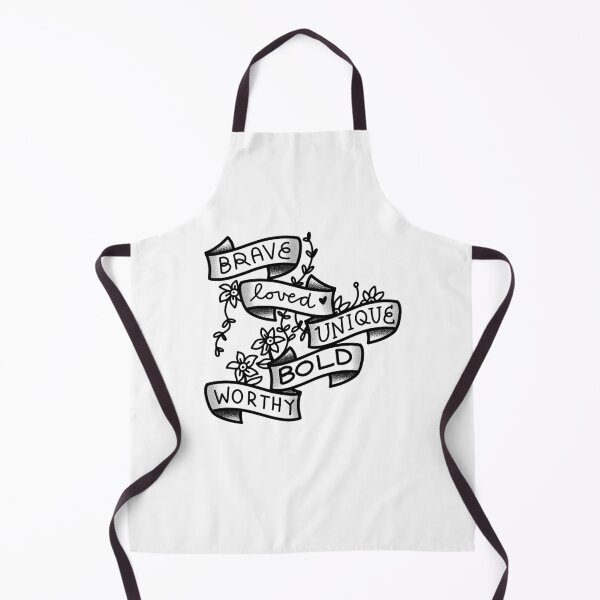 Item preview, Tattoo style BRAVE loved UNIQUE BOLD worthy designed and sold by jazzydevil.