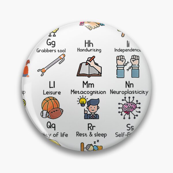 Item preview, Occupational Therapy Alphabet designed and sold by PureHeaven ⭐⭐⭐⭐⭐.