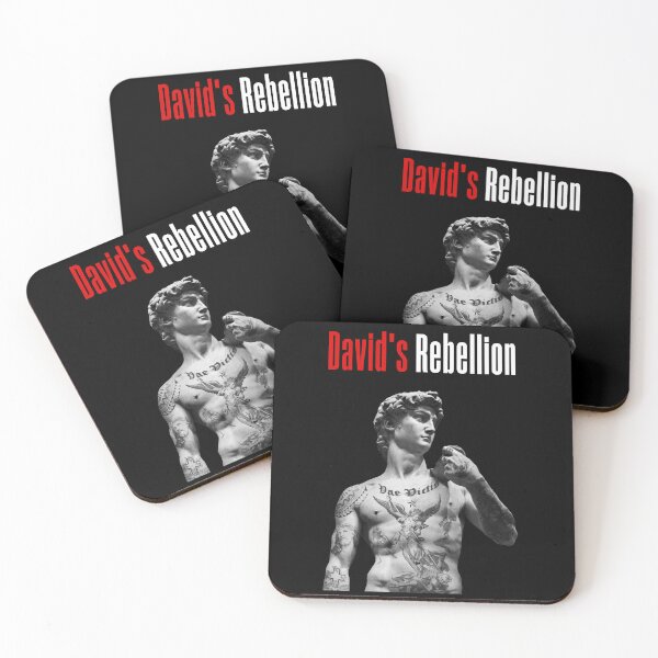 Item preview, David's Rebellion | Tattooed David Body Statue - Tattooed Statue Of David  designed and sold by MadeByRobots.