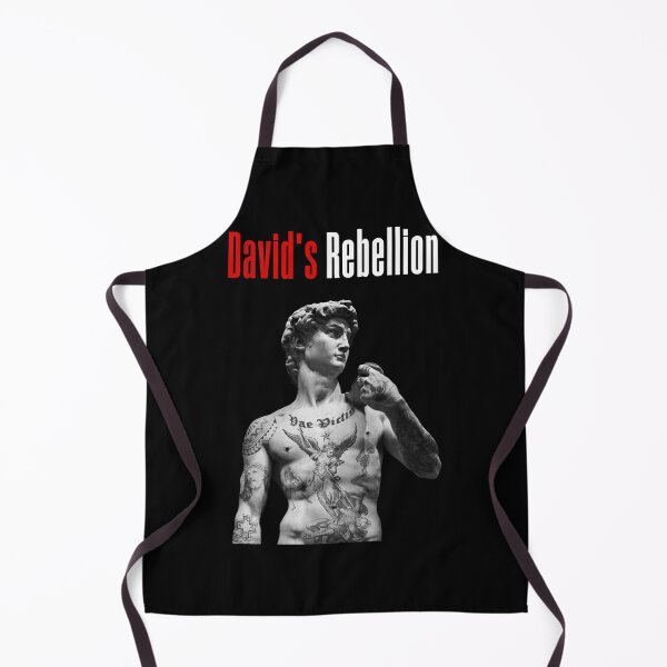 Item preview, David's Rebellion | Tattooed David Body Statue - Tattooed Statue Of David designed and sold by MadeByRobots.