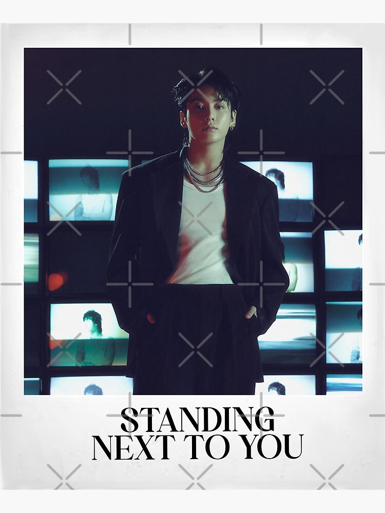 BTS' Jungkook reveals the title poster of Standing Next To You