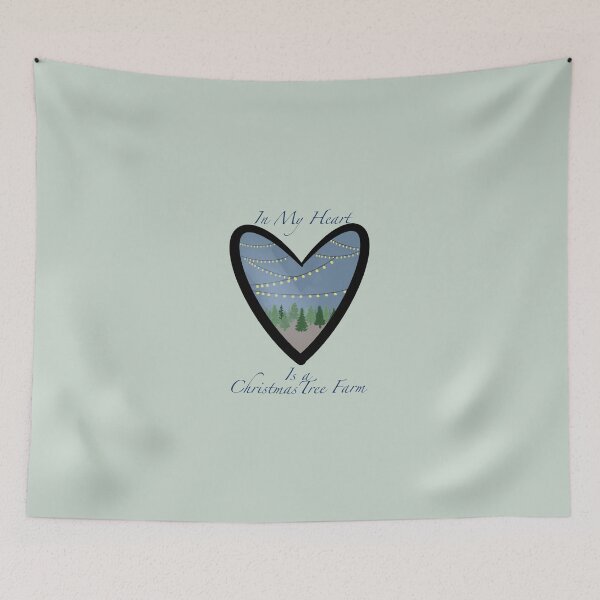 Item preview, "In My Heart Is a Christmas Tree Farm" Taylor Swift designed and sold by RealmCrafter.