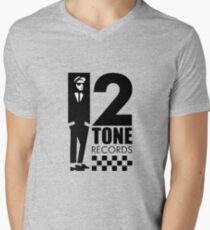 Two tone Men's V-Neck T-Shirt