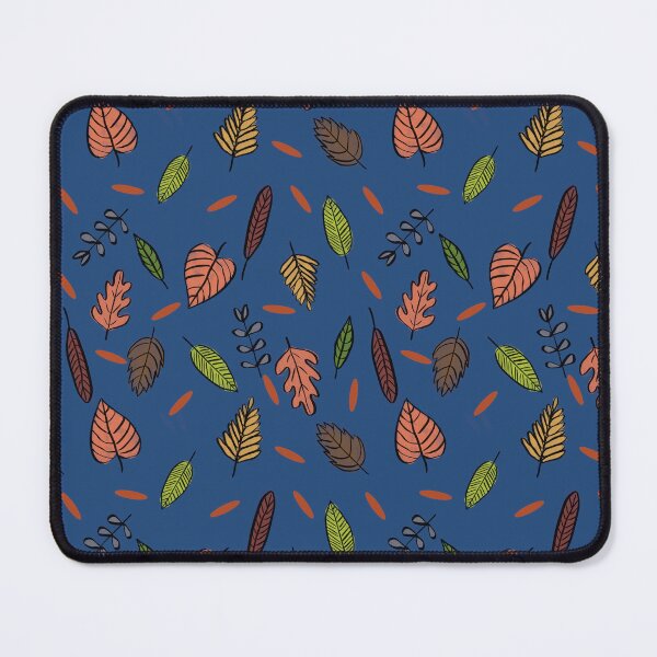Item preview, Autumn Leaves Orange Ochre Brown Olive designed and sold by ArtFabric.