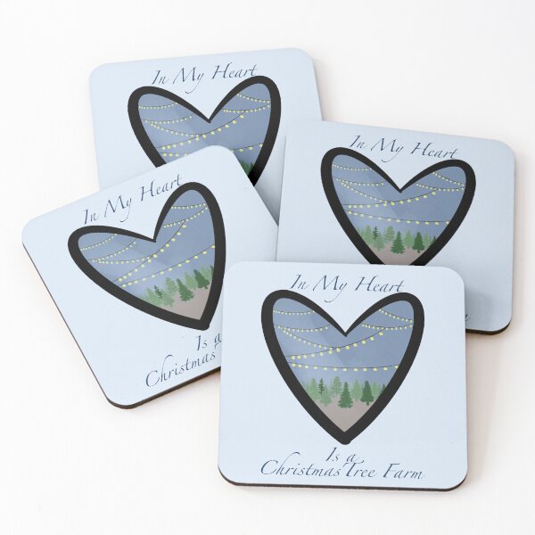 Item preview, "In My Heart Is a Christmas Tree Farm" Taylor Swift Blue designed and sold by RealmCrafter.