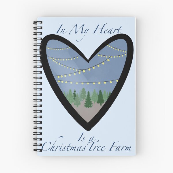 Item preview, "In My Heart Is a Christmas Tree Farm" Taylor Swift Blue designed and sold by RealmCrafter.