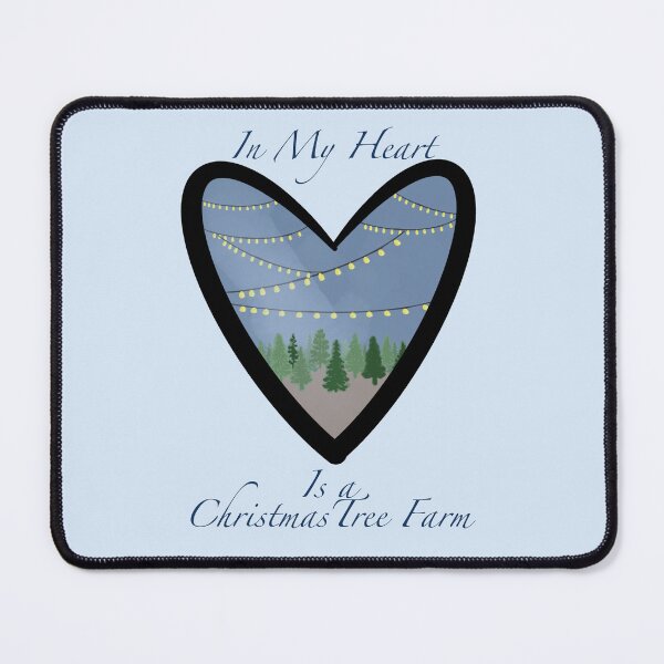 Item preview, "In My Heart Is a Christmas Tree Farm" Taylor Swift Blue designed and sold by RealmCrafter.