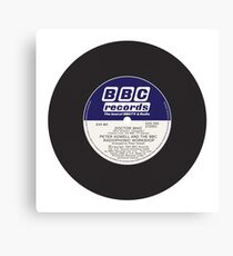 BBC Records - Doctor Who Theme Canvas Print