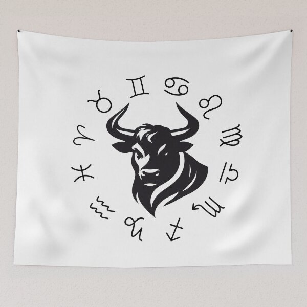 Item preview,  Zodiac Bull, Taurus Zodiac Sign Classic T-Shirt, Fine Line designed and sold by pic-ture4you.