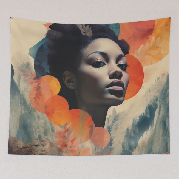 Item preview, Afrofuturism Art designed and sold by MidJourneymen.