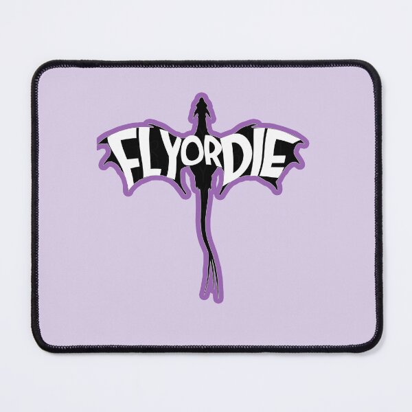 Item preview, Fourth Wing Dragon Fly or Die Purple designed and sold by baranskini.