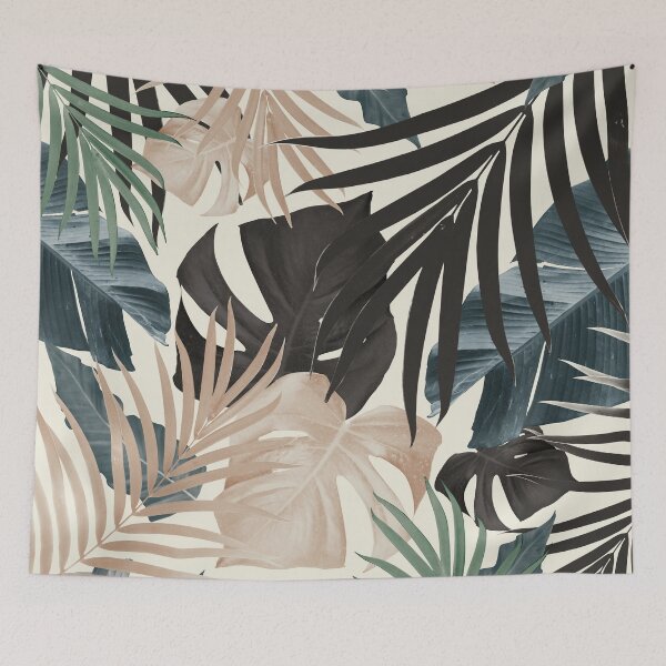 Item preview, Tropical Jungle Leaves Pattern #20 (Fall Colors) #tropical #decor #art designed and sold by Anita's & Bella's Art.