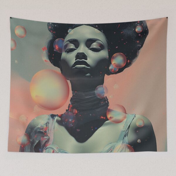 Item preview, Afrofuturism Art designed and sold by MidJourneymen.