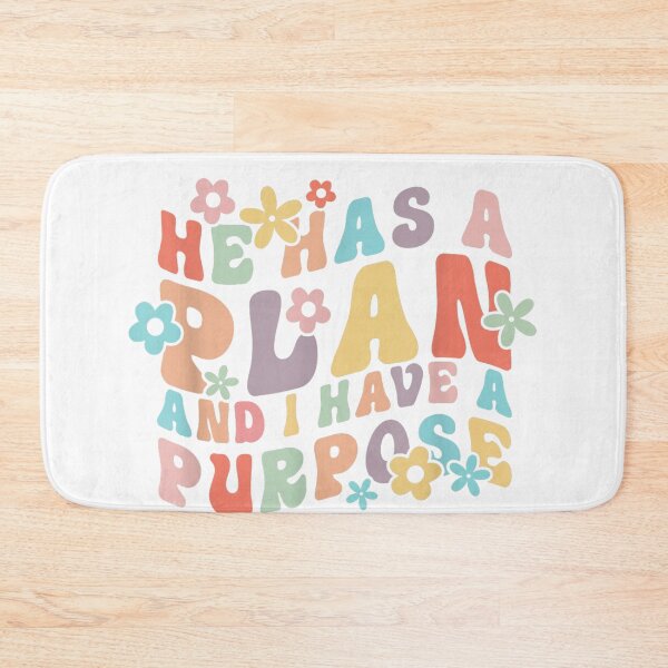 Item preview, He Has A Plan And I Have A Purpose designed and sold by PureHeaven ⭐⭐⭐⭐⭐.