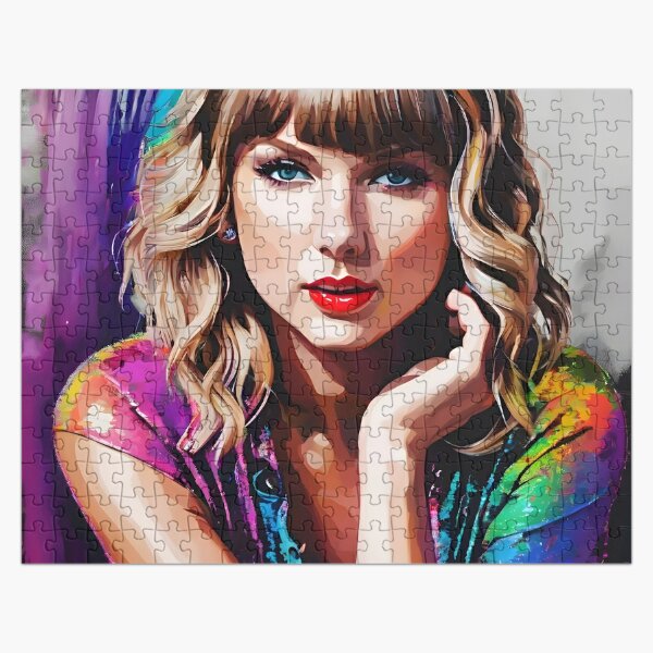 Taylor Swift Red Mock Jigsaw Puzzle  Colorful drawings, Kid toys, Jigsaw  puzzles